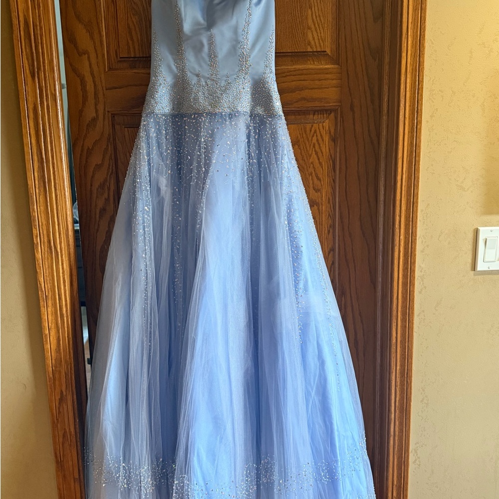 Elegant Blue Dress